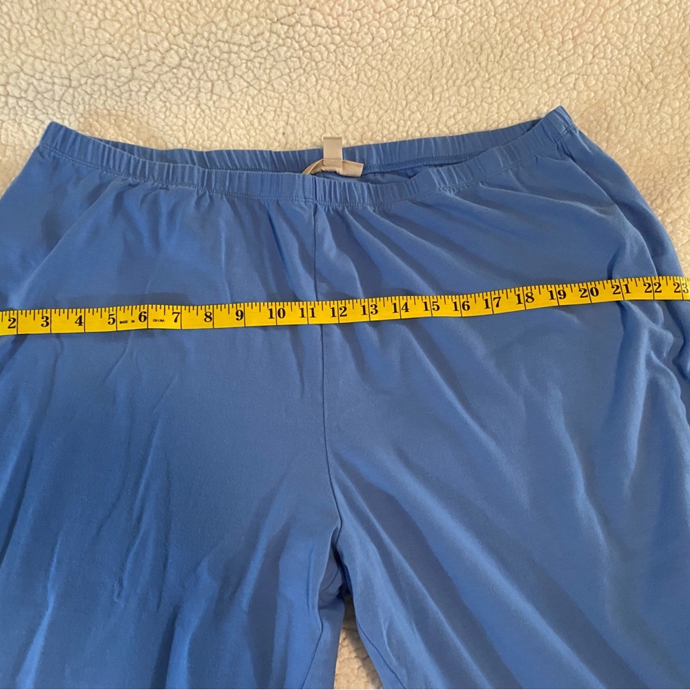 Woman Within Blue women’s Joggers capris size 2x - Picture 6 of 7